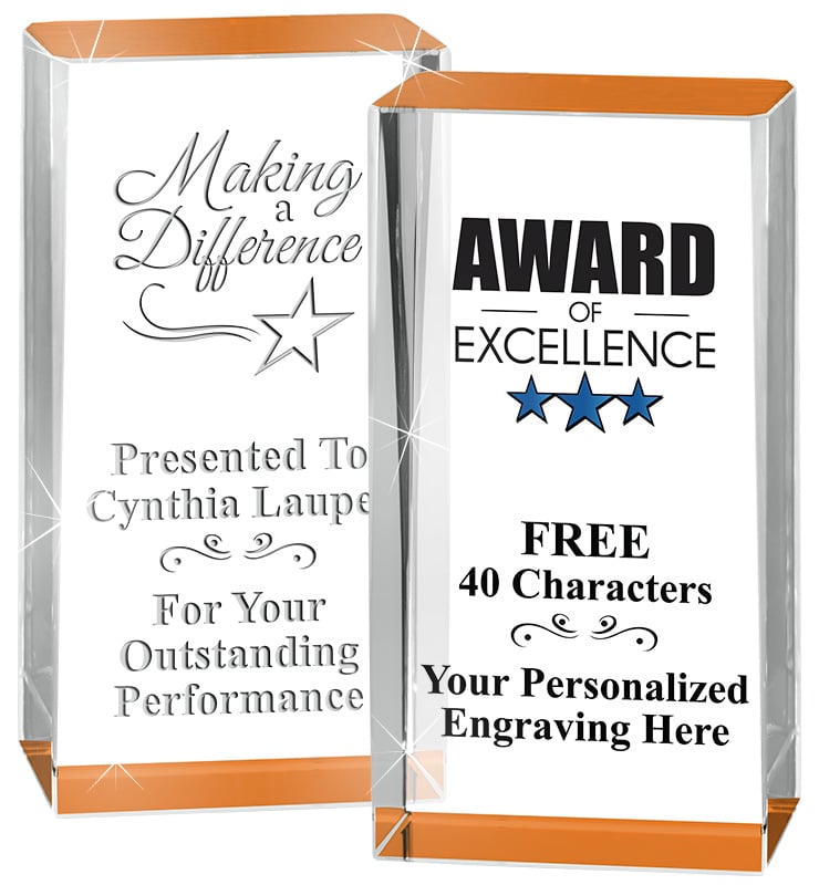 Spotlight Orange Crystal