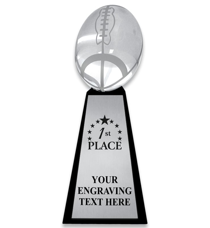 Football Gridiron Crystal