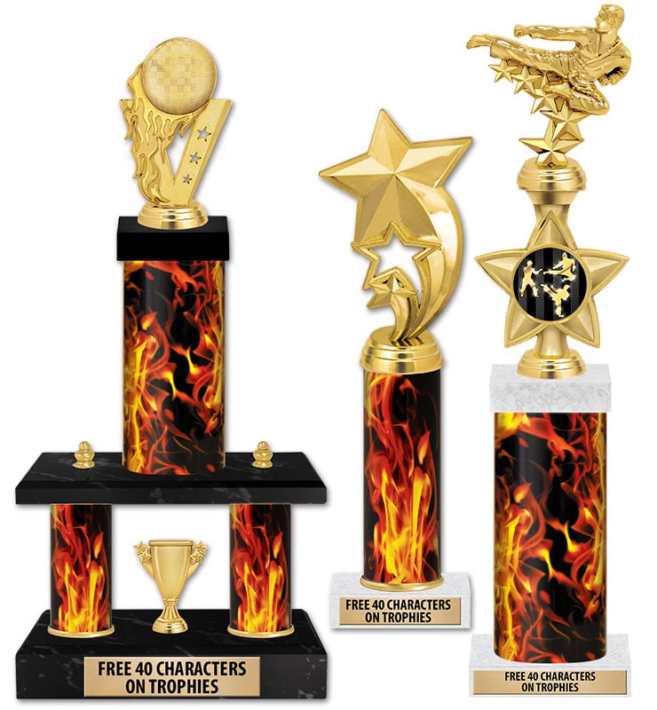 Inferno Column Trophies