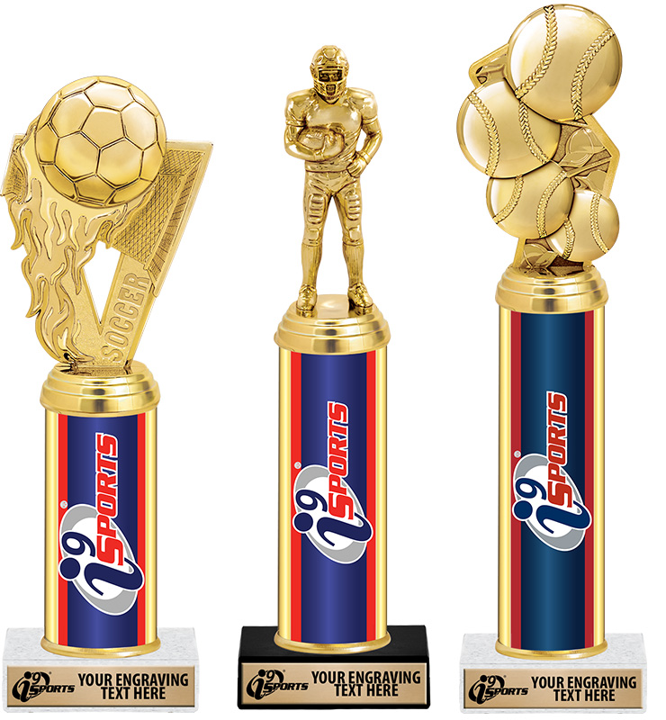 10" - 14" i9 Sports Ultimate Column Trophies