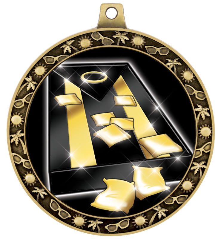 2 1/2" Seasonal Summer Insert Medal