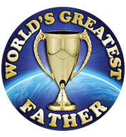 2" Fathers Day Sticker