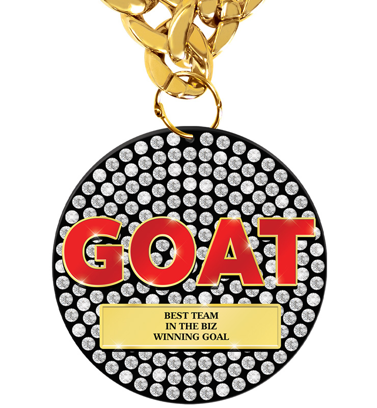 6" Baller GOAT Acrylic Medal