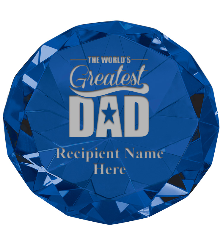 Sapphire 80 Carat Diamond Paperweight