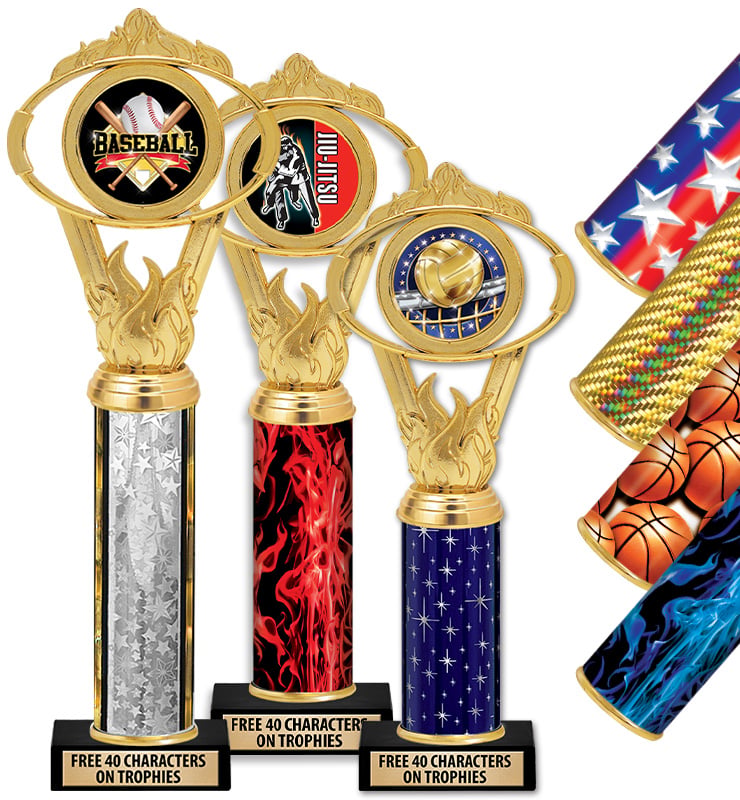 Classic Oval Insert Trophies