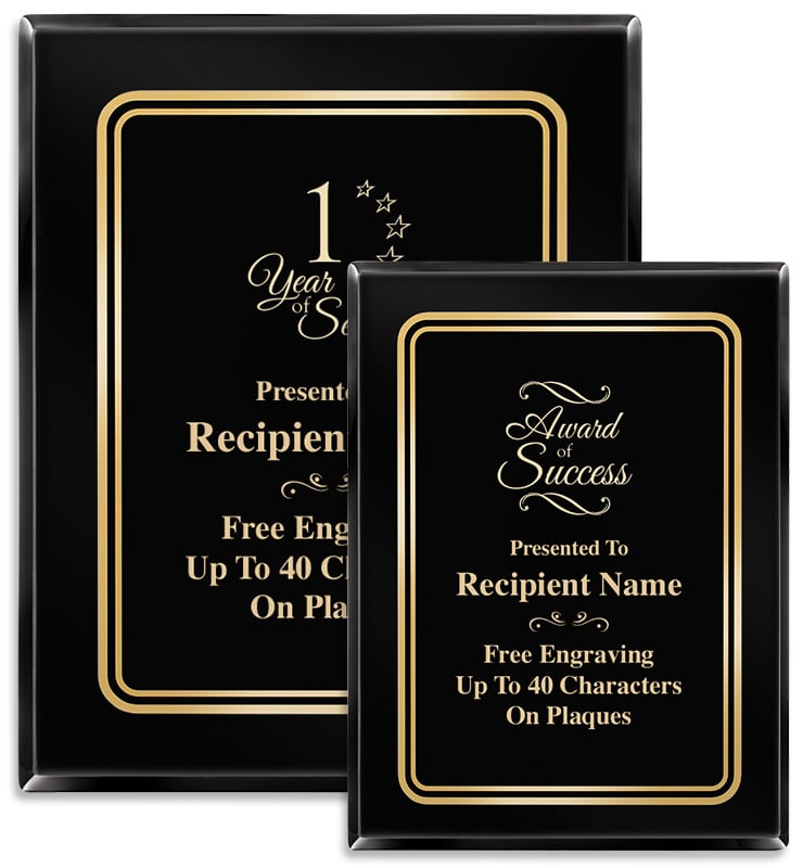 Ebony Heritage Plaques