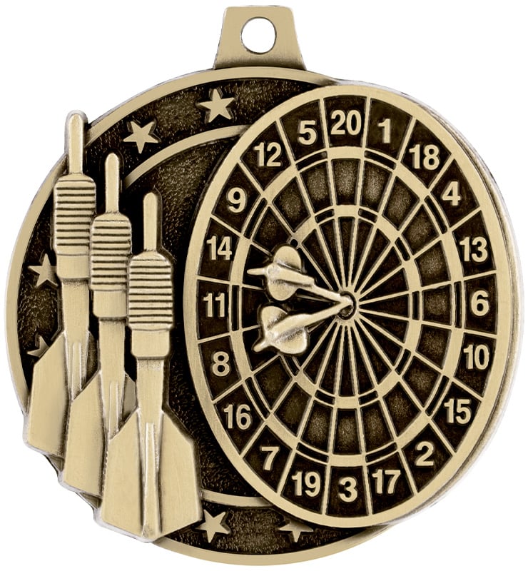 2" Dart Medals