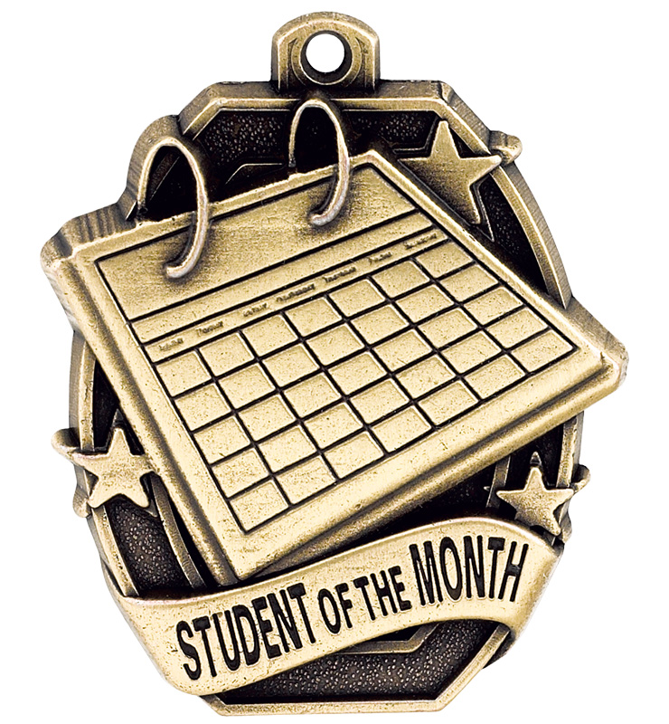Student of the Month Medals