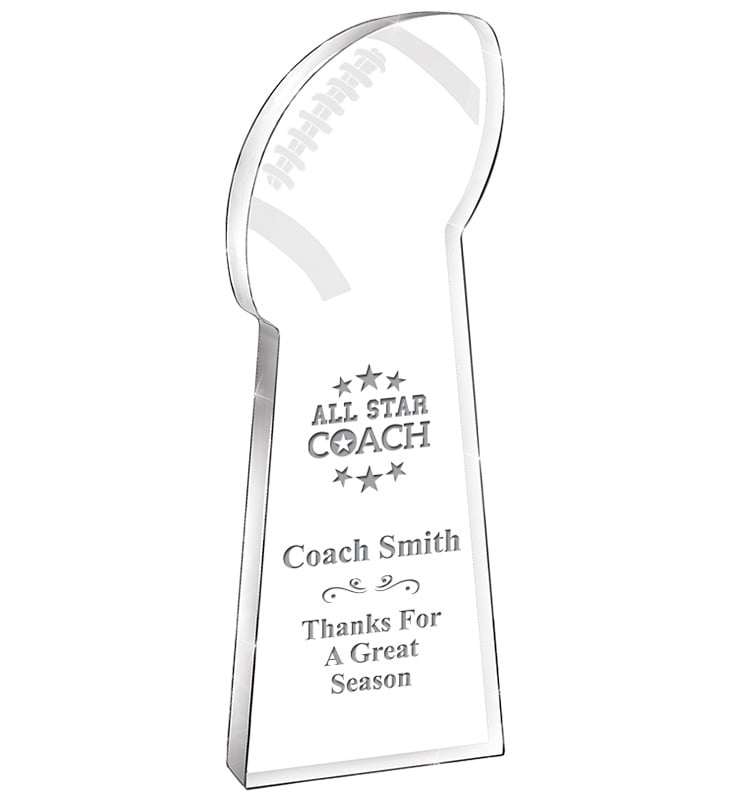 Freestanding Football Acrylic