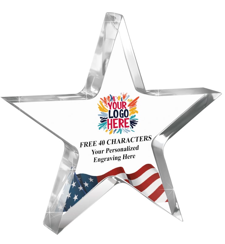 5" American Flag Star