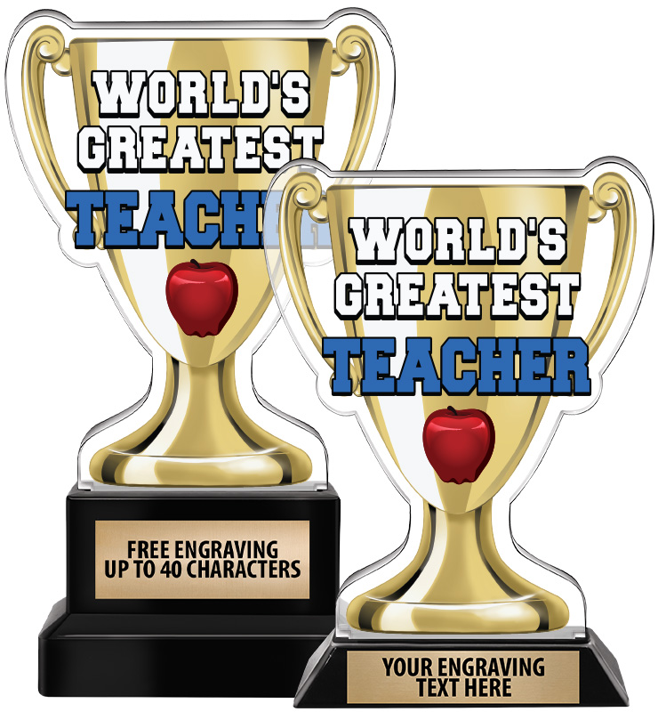 Spectrum Acrylic World's Greatest Teacher