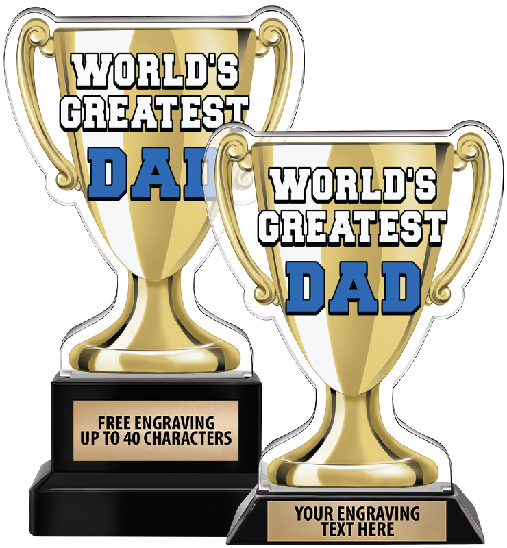 Spectrum Acrylic World's Greatest Dad
