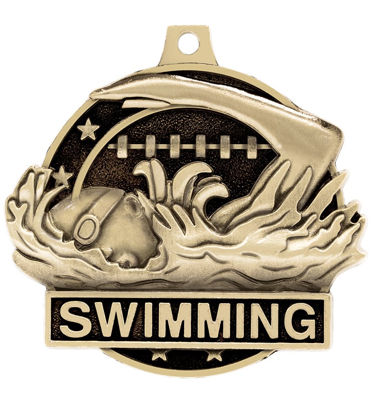 2" Swim Medals