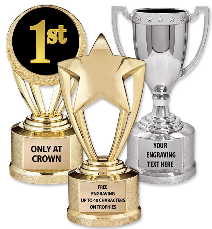 4 1/2" - 6" Value Participation Trophies