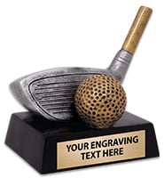 13+ Hole In One Golf Trophy