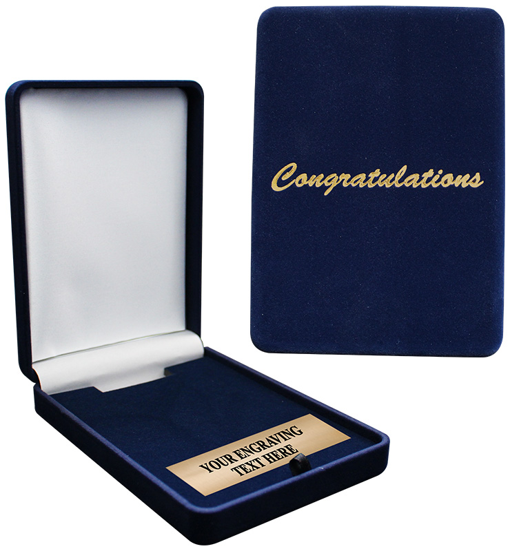 Luxury Velvet Medal Case