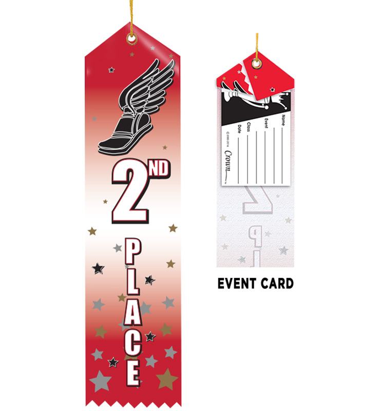 2nd Place Winged Foot Ribbon