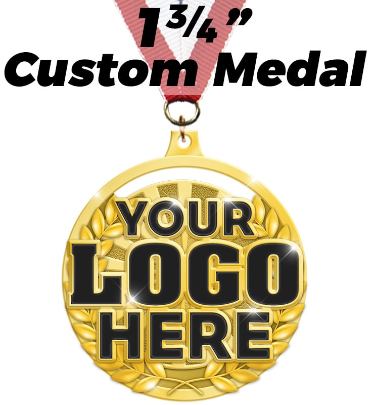 1 3/4" Custom Diecast Medal