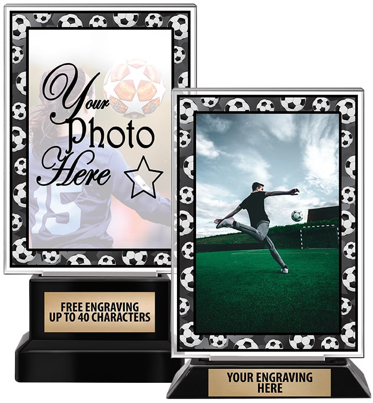 Soccer Photo Frame Insert Acrylic