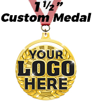 1 1/2" Custom Diecast Medal