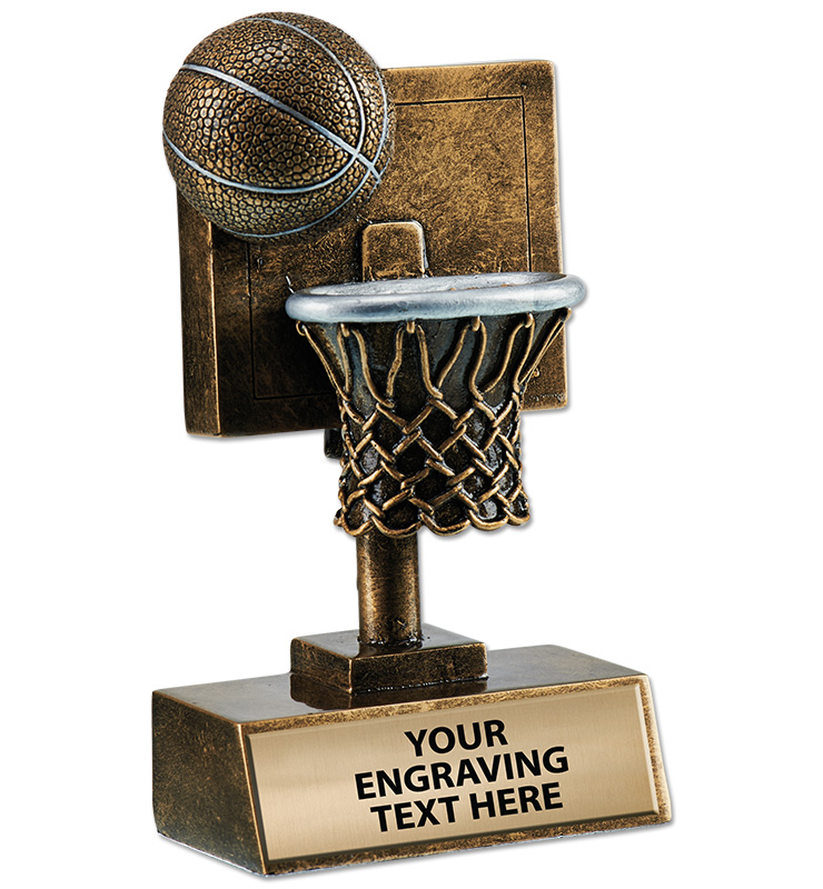 Slam Dunk Basketball Sculpture