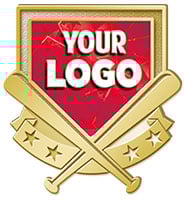 1.5" Home Plate Baseball Insert Pin