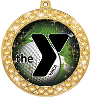 2 1/2" YMCA Twinkler Insert Medals