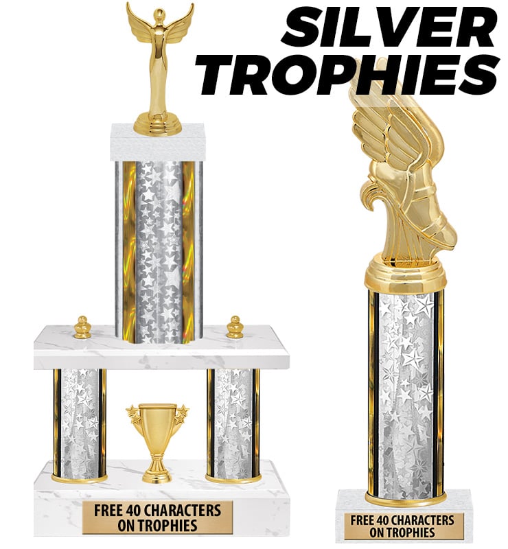 Silver Column Trophies