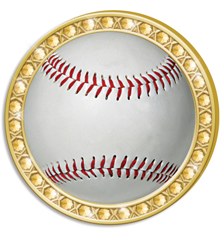 Baseball Twinkler Pins