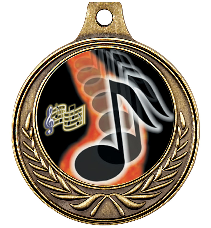 1 1/2" Music Medals