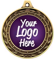 2" Victor Dual Finish Medals