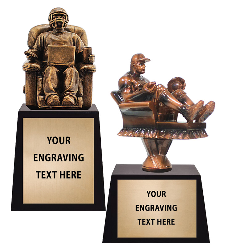 Fantasy Sport Sculpture Trophies