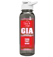 Gray School Spirit Water Bottle 24oz - Red White
