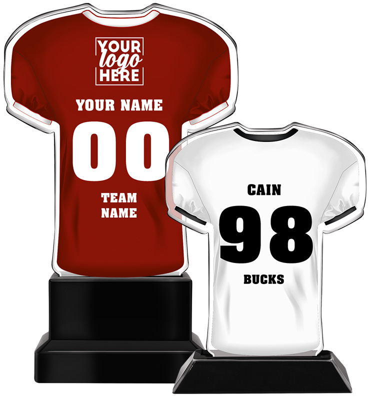 Acrylic Football Jersey