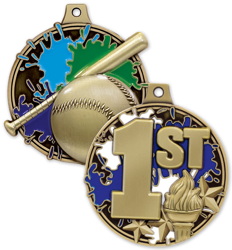 2" Splash Medals
