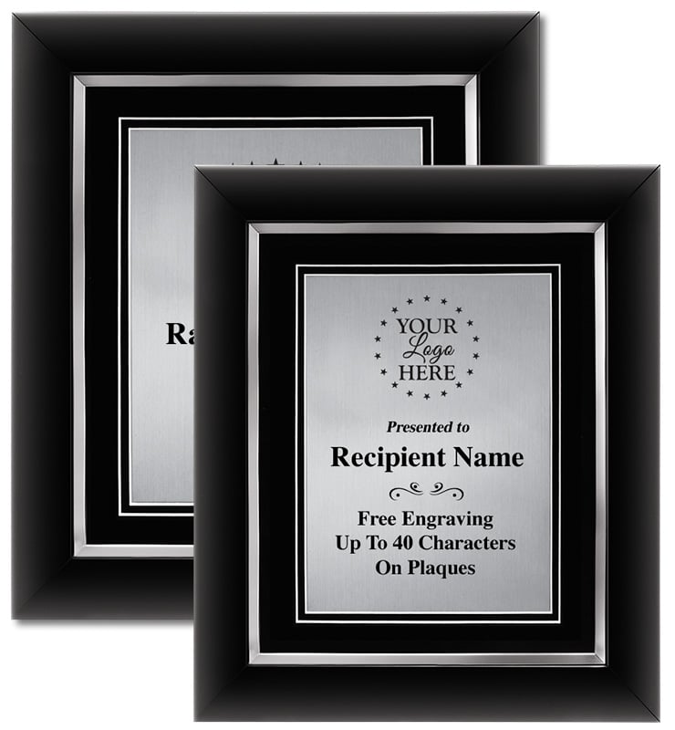 Silver Decor Frame Plaque