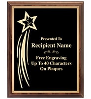 Star Recognition Plaque