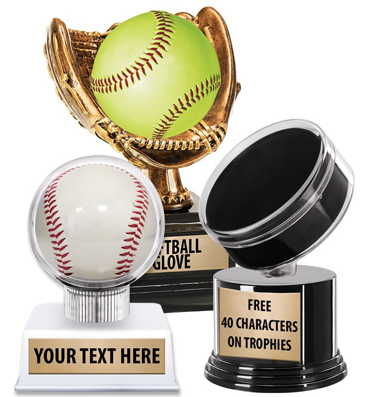 Sport Ball & Puck Holder Trophies