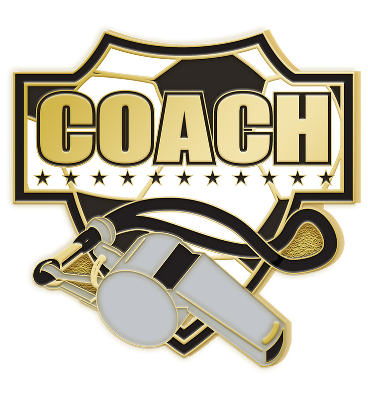Coach/Whistle Pin