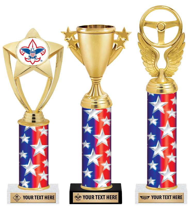10"-12" Pennant Star Column Scouts&trade; Trophies