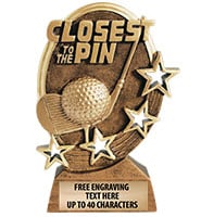 Kudos Golf Closest Pin Sculpture