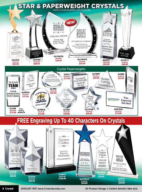 Crown Awards Catalog