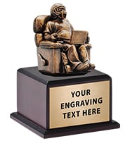 Fantasy Football Armchair Quarterback Trophy