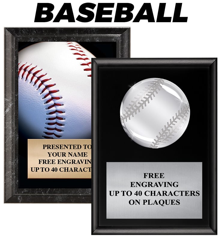 Baseball Plaques