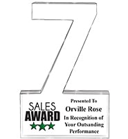 7 Years Of Service Acrylic