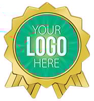 1.375" Rosette Ribbon Insert Pin