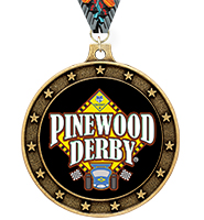 Universe Star Pinewood Derby® Insert Medal