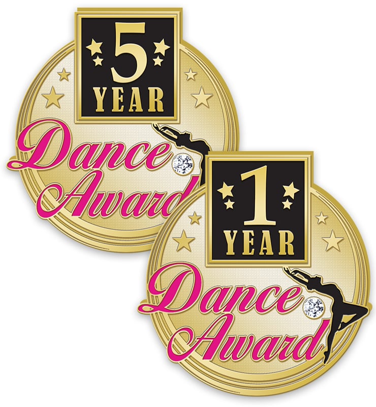 Dance Award Pins