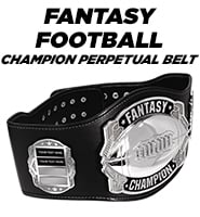 Fantasy Football Champion Perpetual Belt