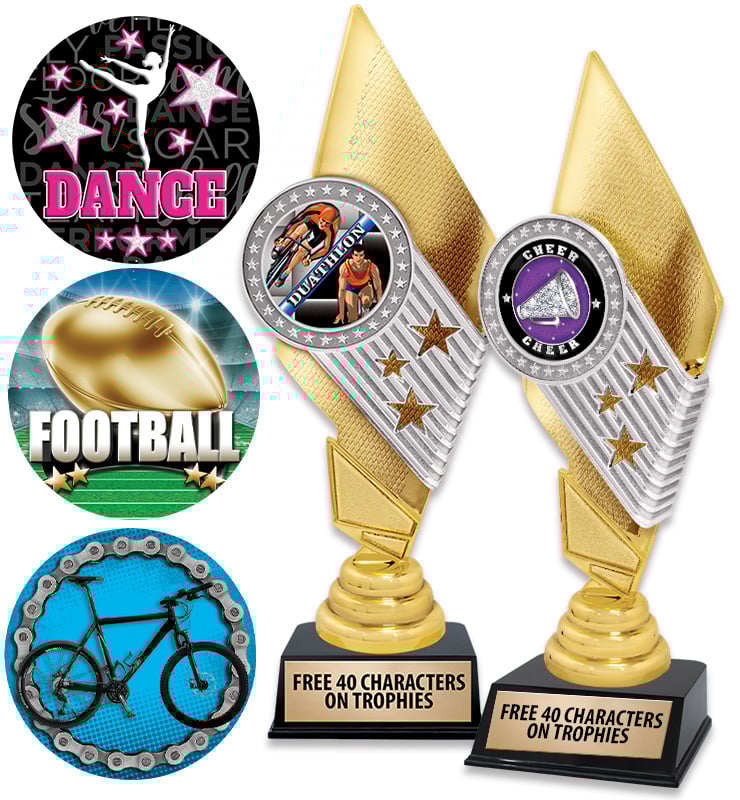 11" Celebrity Insert Trophy